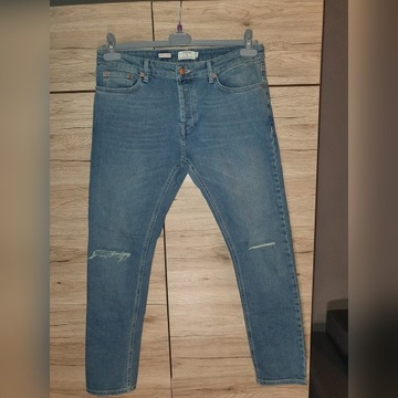 Niebieskie jeansy TOPMAN