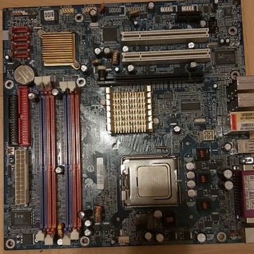 Płyta Gigabyte + CPU Celeron D