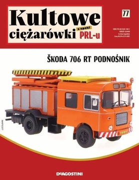 SKODA 706 RT - skala 1:43 - Kultowe Ciężarówki PRL-u Nr 77