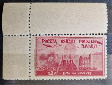 Poczta Osiedli Polskich Bawaria ** Rok 1946