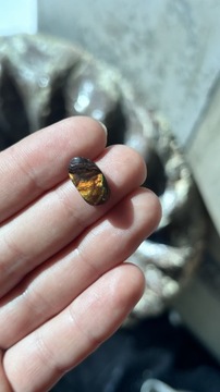 Fire agate, agat ognisty Meksyk