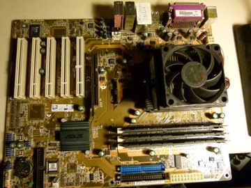 Płyta ASUS K8N Komputer Athlon64 2800+ RAM SPRAWNE