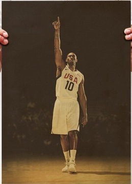 Wyprzedaż! Plakat Kobe Bryant USA NBA 50x35cm