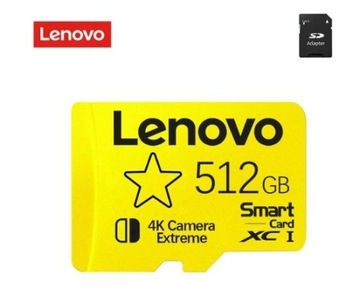 Karta pamięci microSD Lenovo 512 gb. 