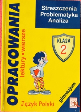 OPRACOWANIA LEKTURY WIERSZE KLASA 2- Dorota Stopka