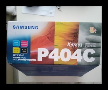 Komplet orygin tonerów Samsung Xpress CLT-P404C 