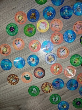 Pokemon tazo duża kolekcja 3d zabawki dla dzieci