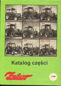 Katalog części Zetor 5211, 5245, 6211, 6245, 7245