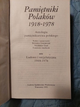 Pamiętniki Polaków 1918-1978, tom III 