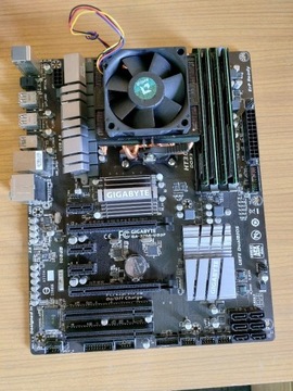 AMD FX8320 + Gigabyte GA-970A-UD3P + 16GB RAM DDR3