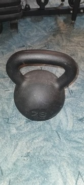 Kettlebell 28 kg żeliwny 