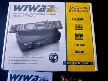 Tuner DVB-T2 WIWA USB HDMI PVR H265 DEKODER TV