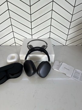 Słuchawki air pods max black na gwarancji OKAZJA