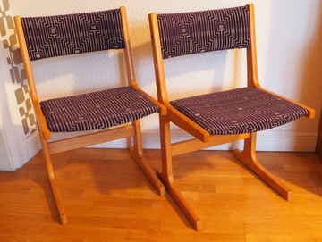 2 Krzesła duńskie FARSTRUP danish modern design