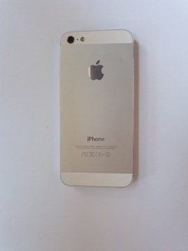 IPHONE 5 Model A1429 Srebny