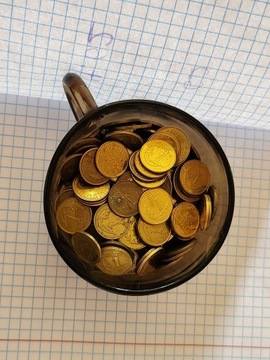 Monety Jeden pięć dwa Grosze 5.18PLN 