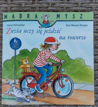 Zuzia uczy się jeździć na rowerze - Mądra mysz