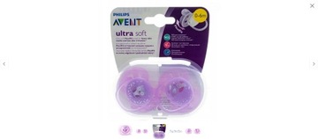 Philips Avent Smoczek Ultra Soft 0-6, SCF227/20