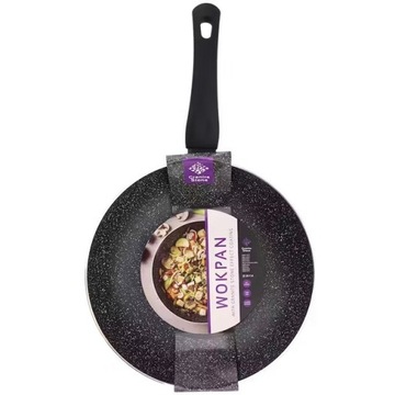 Granitowa patelnia wok 28 cm