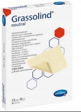 Opatrunek Grassolind HARTMANN 10 x 7,5 cm 10 szt.