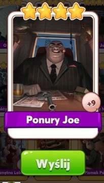 Coin master karta ponury Joe