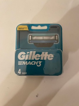 Nowe wkłady Gillette Mach 3 4szt. 