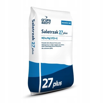 Saletrzak 27 nawoz saletrzk granulowany worek 25kg