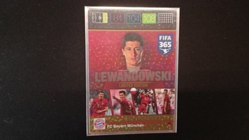 Panini Fifa 2016 Limited Edition Robert Lewandowsk