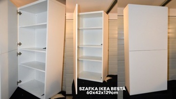 Szafka stojąca IKEA BESTA 60x42x129 cm