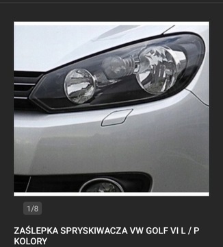 ZAŚLEPKA SPRYSKIWACZA Prawa VW Golf VI