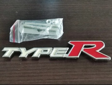 Emblemat TYPE R Honda znaczek