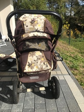 Wózek dziecięcy +nosidełko+ akcesoria