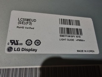 Matryca LG LC550EUD (SE) (F3)  LC550EUDSEF3