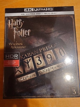 Harry Potter i Więzień Azkabanu 4k blu-ray