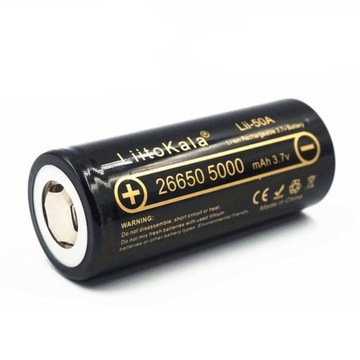 Liitokala 5000mAh 50A