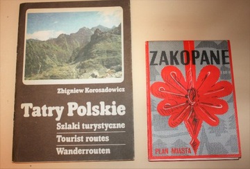 Tatry Polskie - informator + Zakopane plan / 1984