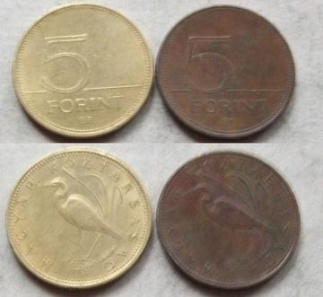 5 forint 1993 Węgry zestaw