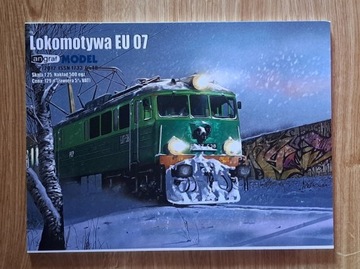 ANGRAF 2/2012 model kartonowy lokomotywa EU 07