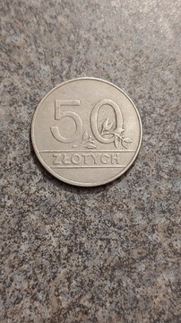 50 zł 1990 PRL  