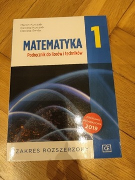 MATEMATYKA 1 Podręcznik do liceów i techników