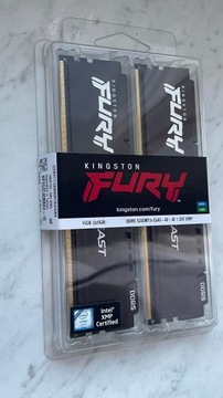 Kingston FURY 16GB(2x8GB) 5200MHz CL40 Beast Black