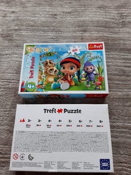 Trefl, Wissper, puzzle Mała czarodziejka 60 el.