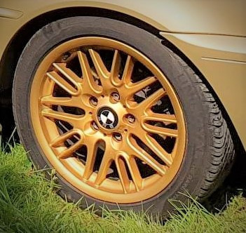 Orygi koła BMW M 17" z oponami Uniryal GOLD