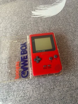 Game boy Pocket czerwony Gameboy