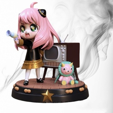 Figurka druk 3D żywica " Anya Forger - Chibi "- 80 mm