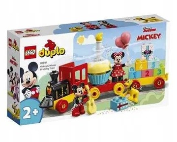 LEGO Duplo 10941 Urodzinowy pociąg myszek Miki i Minnie