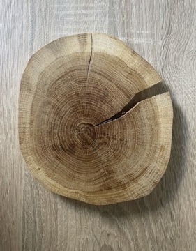 Podstawka plaster drewna debowego 18 cm