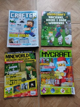  Egzemplarze magazynów Minecraft