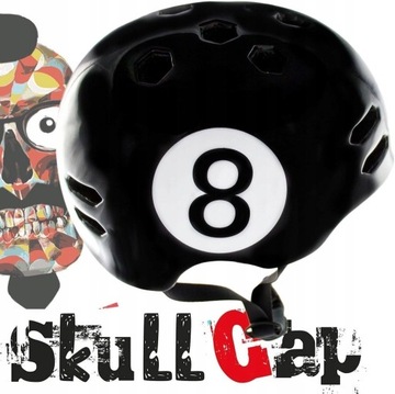 Skullcap kask BMX uniwersalny L 58-61