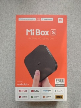 Odtwarzacz multimedialny XIAOMI MI BOX S SMART 4K 